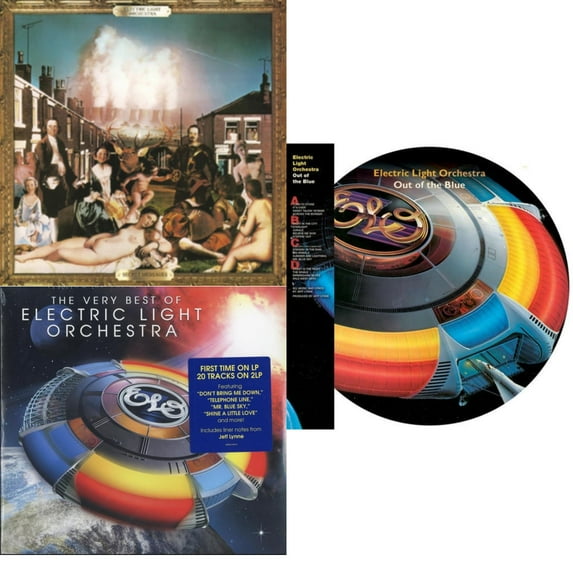 Secret Messages (2 LP/140G Vinyl/Dl Code) & All Over The World: Very Best Of Electric Light Orchestra (2LP/150G/Gatefold) & Out Of The Blue (2LP/Picture Disc/ Dl Card)