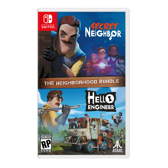 Secret Neighbor + Hello Engineer  The Neighborhood Bundle, Nintendo Switch