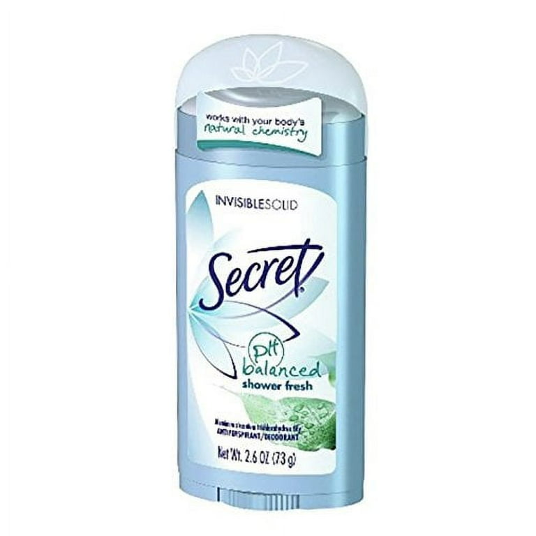 Secret Original Shower Fresh Scent Women's Invisible Solid pH