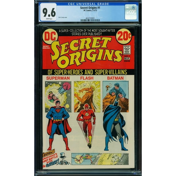 Secret Origins #1 - CGC 9.6 Comic Book