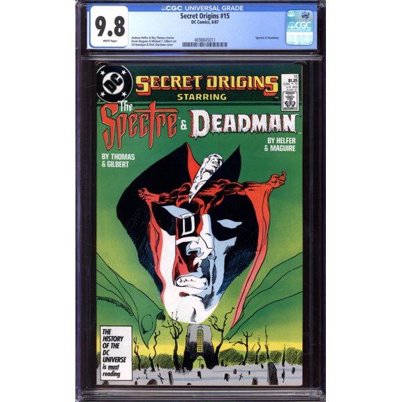 Secret Origins #15 - CGC 9.8 Comic Book