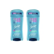 Secret Outlast Clear Gel Antiperspirant Deodorant For Women, Protecting Powder 2.6 Oz. - 2 Pack