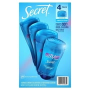 Secret Outlast Clear Gel Deodorant Completely Clean 2.6 Ounce Pack of 4