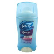 Secret Outlast Protecting Powder Scent Women's Invisible Solid Antiperspirant & Deodorant 2.6 Oz (Pack of 24)