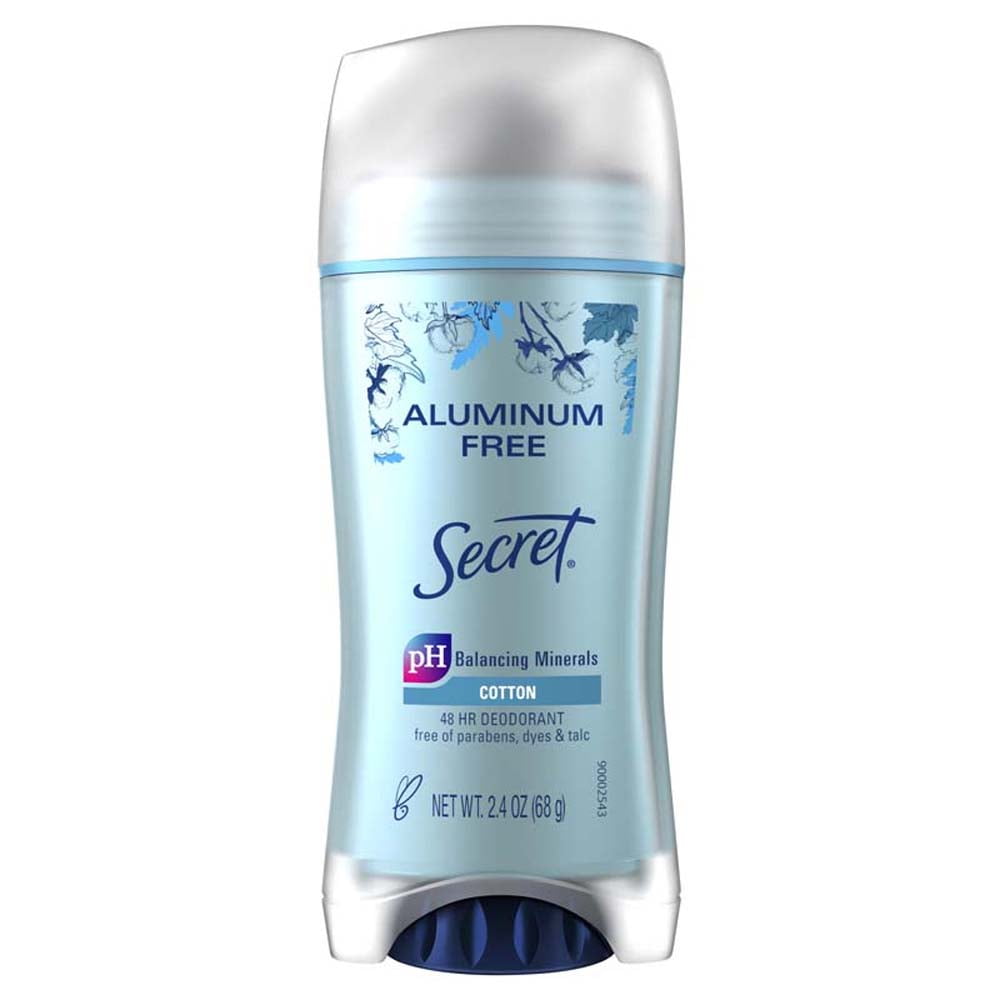 Secret PH Balancing Minerals Aluminum Free 48 Hour Deodorant Cotton 2