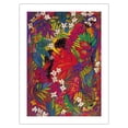 thumbnail image 1 of Secret Paradise - Hawaiian Lovers in the Jungle - From an Original Color Painting by Rick Sharp - Bamboo Fine Art 290gsm Paper Print (Unframed) 18x24in, 1 of 4