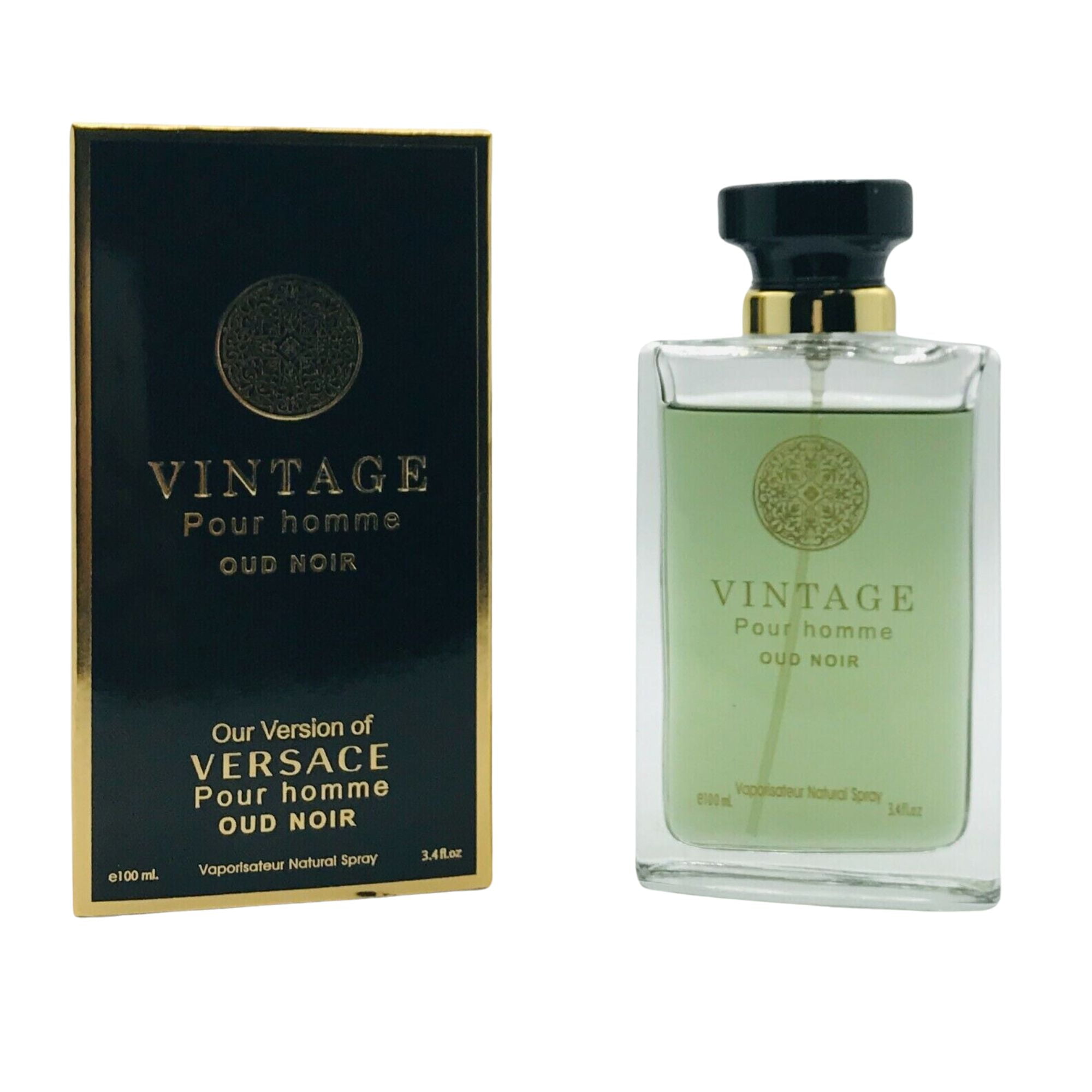 Secret Plus VINTAGE Pour Homme OUD NOIR Eau De Parfum for Men, Daytime