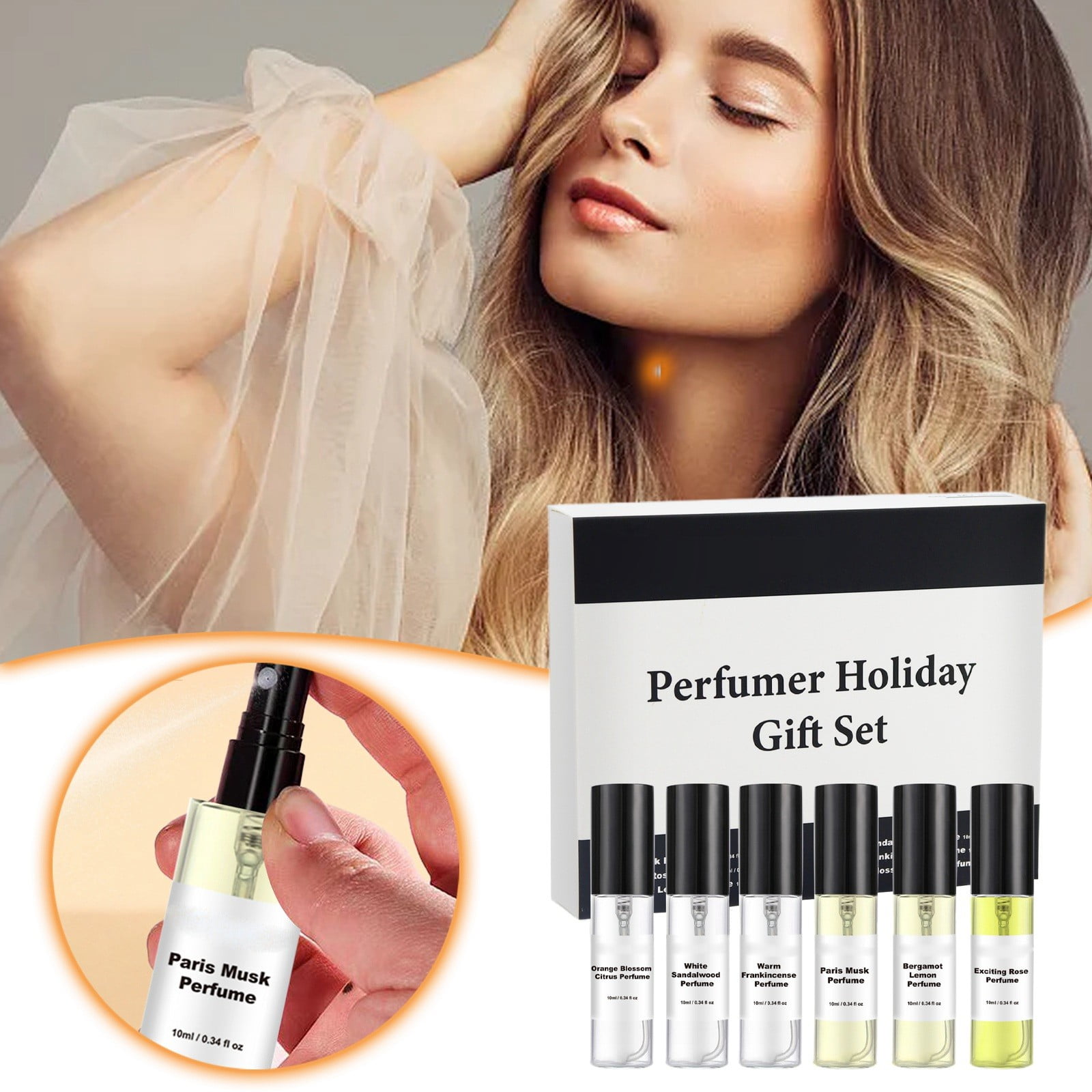 Secret Pure Seduction Perfume Body Spray Perfume Spray Set Long Lasting