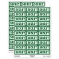 thumbnail image 1 of Secret Reversed Sticker Set - Dark Green - Matte Finish - 1.75" Medium, 1 of 7