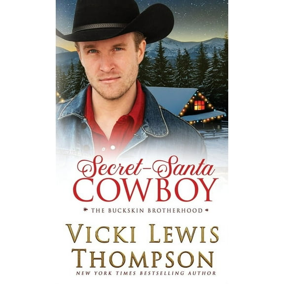The Buckskin Brotherhood Secret-Santa Cowboy, Book 6, (Paperback)