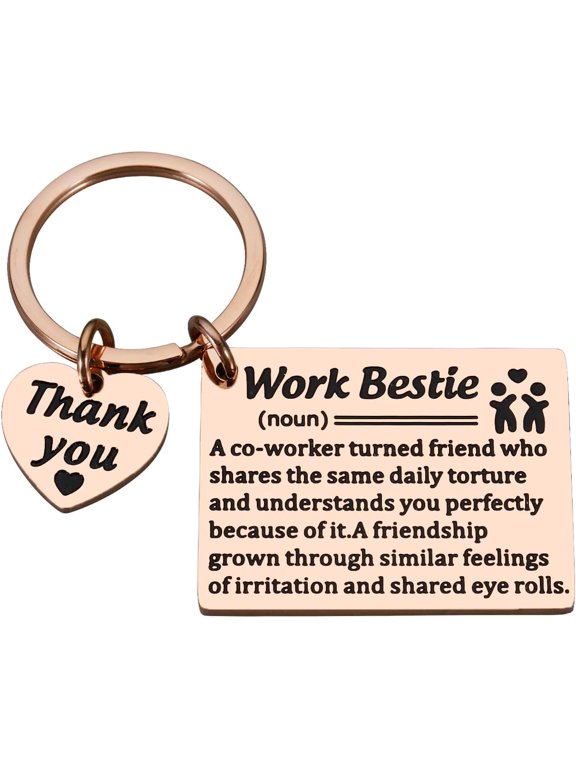 Secret Santa Gifts for Coworker Stocking Stuffers The Office Keychains for Workmates White Elephant Gift for Women Men Employer New Job Gifts for Female Male Funny Going Away Gifts for Her Him