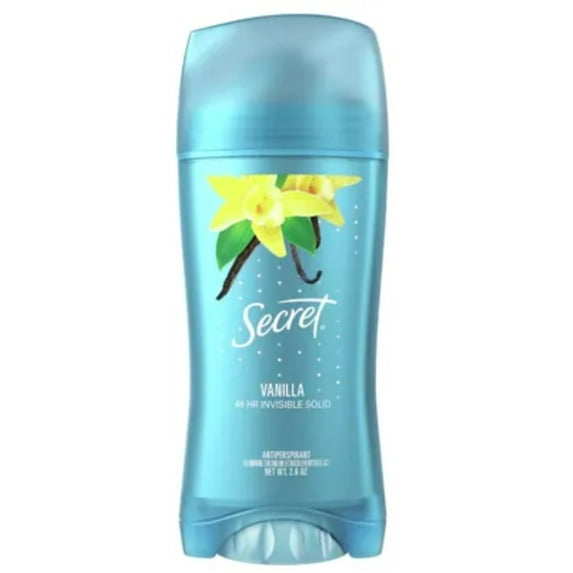 Secret Scent Expressions Anti-Perspirant Deodorant Invisible Solid, Va Va Vanilla 2.60 oz (Pack of 4)