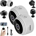 thumbnail image 1 of Secret Scope Camera, Secret Scope Mini Security Camera, Magnetic WiFi Cameras Wireless Rechargeable 1080p HD, with Night Vision & Weatherproof Function, for Indoor/Outdoor (Magnetic White*2pc), 1 of 9