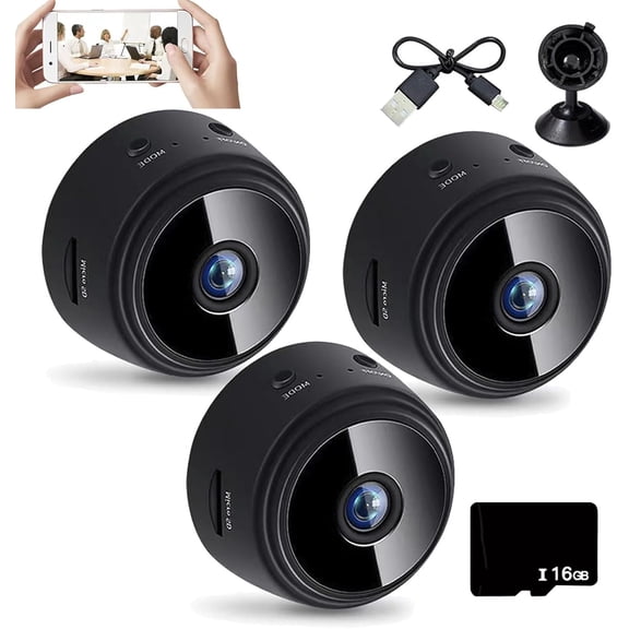 Secret Scope Camera, Secret Scope Security Camera, Secret Scope Camera 2025, Magnetic Mini Wire-Free Monitor with Night Vision Function, Wireless 1080p HD for Outdoor/Indoor