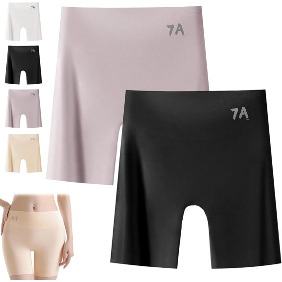 Secret Scope  High-Waist Shapewear Panties - Seamless Ice Silk Underwear with Butt Lifting & Tummy Control (3-in-1 Shorts)