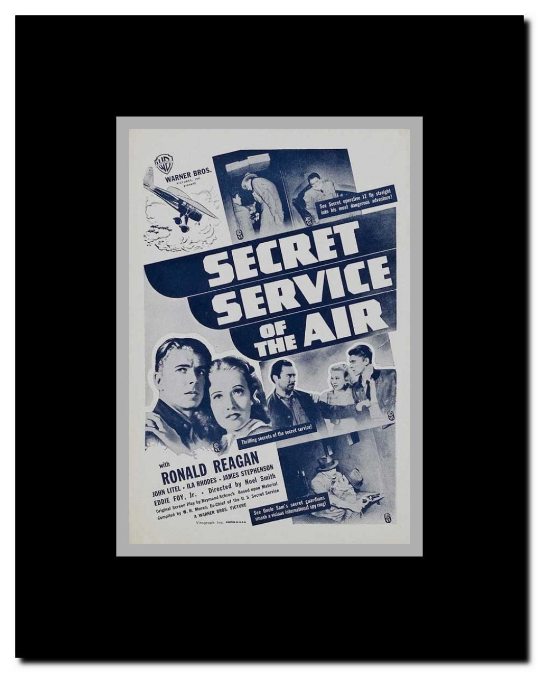 Secret Service of the Air Framed Movie Poster