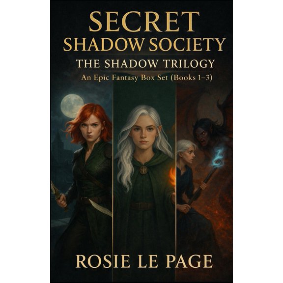 Secret Shadow Society: The Complete Shadow Trilogy: The Epic Fantasy (books 1-3), (Paperback)