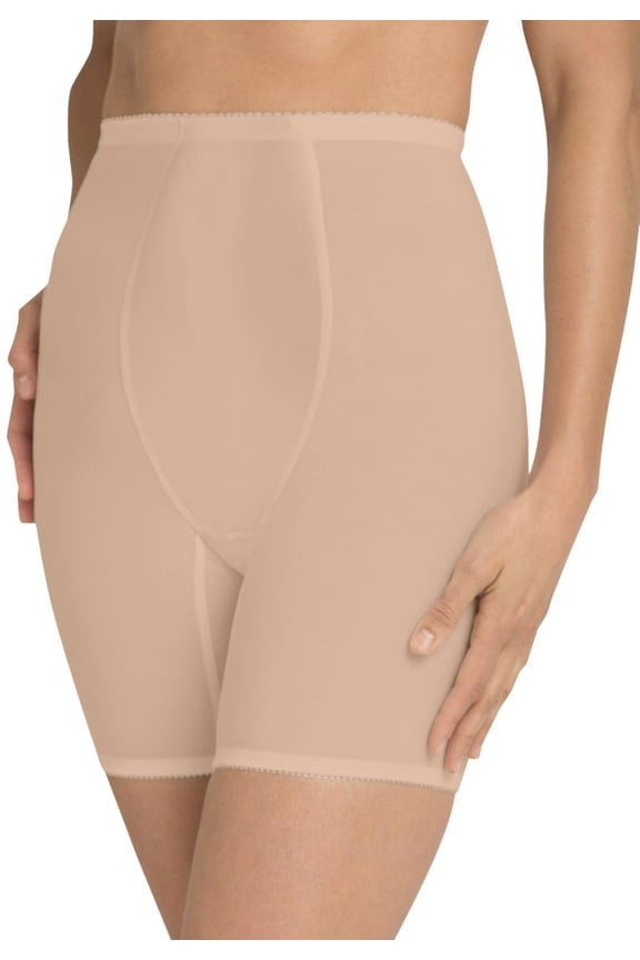 Women's Plus Size High-Waist Power Mesh Long Leg Shaper