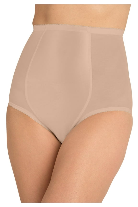 Women's Plus Size Power Mesh Firm Control Shaping Brief