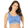 thumbnail image 1 of Secret Solutions Women's Plus Size Wireless Cooling Seamless Bra, 1 of 6
