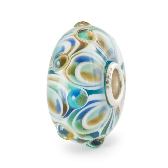 Trollbeads Secret Spring Glass Charm for European Bead Bracelet, Single