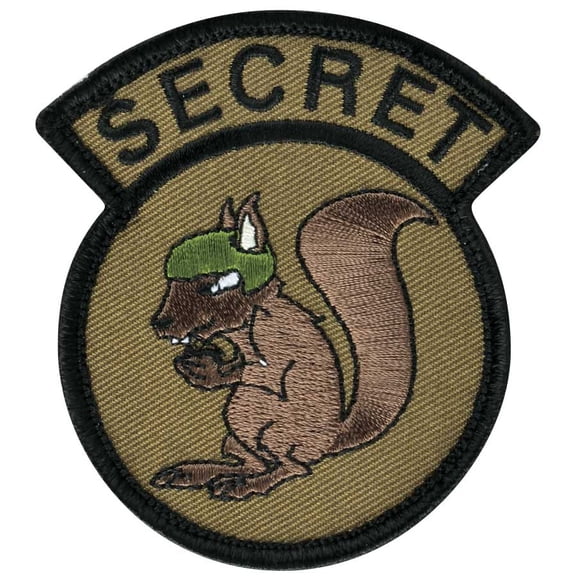 Secret Squirrel Patch Hook & Loop