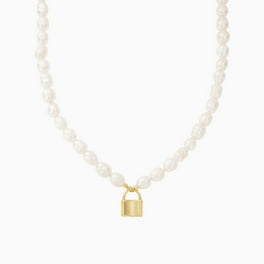 Tory Burch Pearl Chain Necklace - Walmart.com
