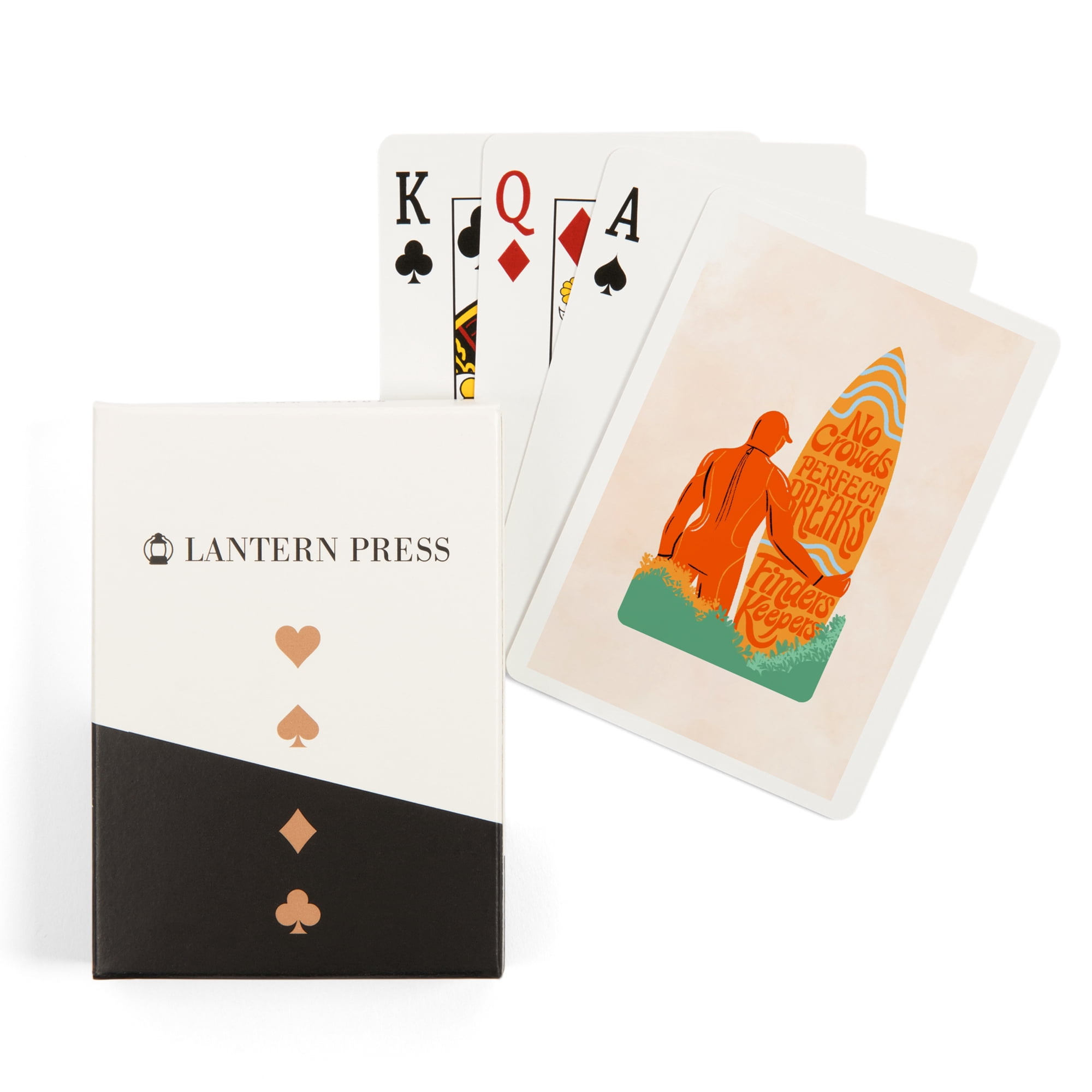 Lantern Press Hawaii Sunset & Palm Playing Cards - 52 Poker Size Deck With Jokers, Matte Finish
