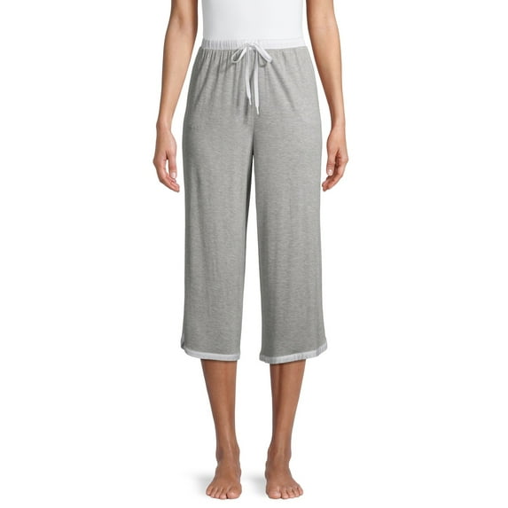 Secret Treasures Cropped Mid Rise Relaxed Fit Capri (Women's or Women's Plus), 1 Count, 1 Pack