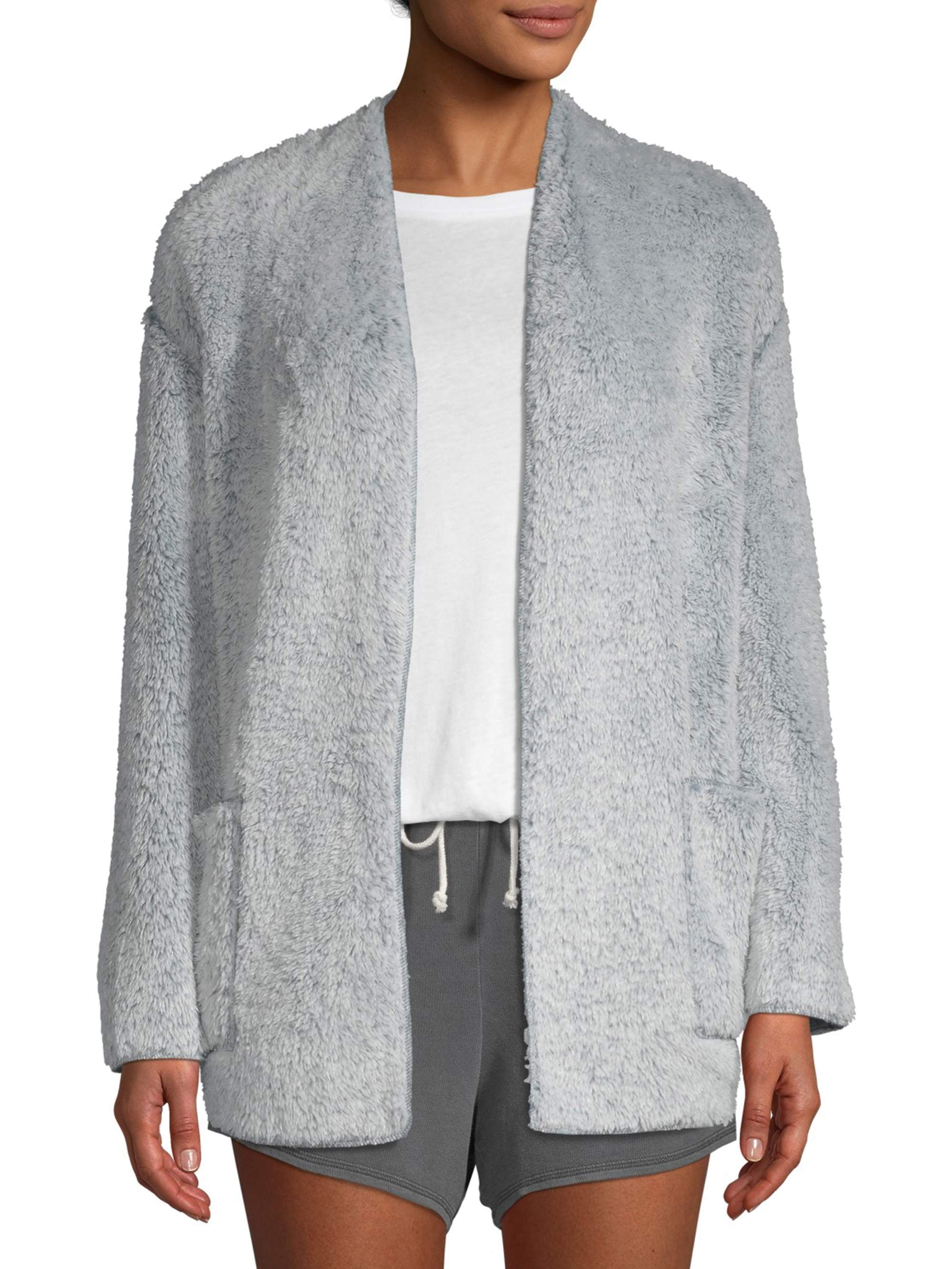 Secret Treasures Essentials Bed Jacket Women s and Women s Plus Walmart