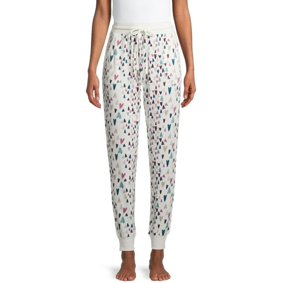 Secret Treasures Essentials Women's Heart Hacci Joggers