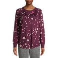 thumbnail image 1 of Secret Treasures Essentials Women's Star Hacci Top, 1 of 6