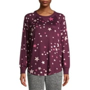 Secret Treasures Essentials Womens Star Hacci Top