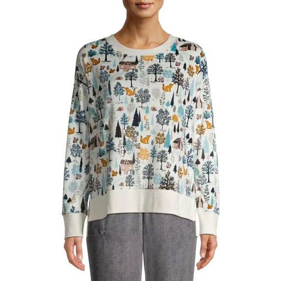 Secret Treasures Essentials Women's Velour Top