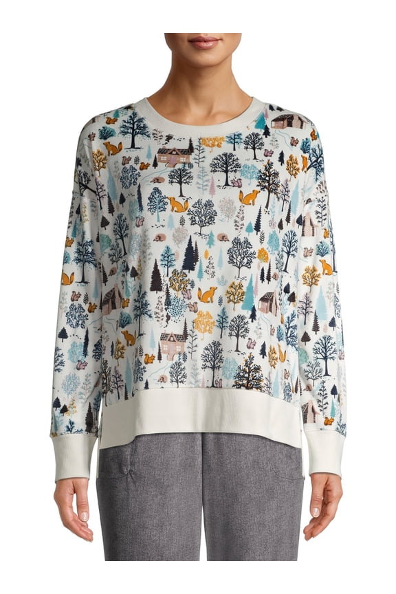 Essentials Women's Velour Top