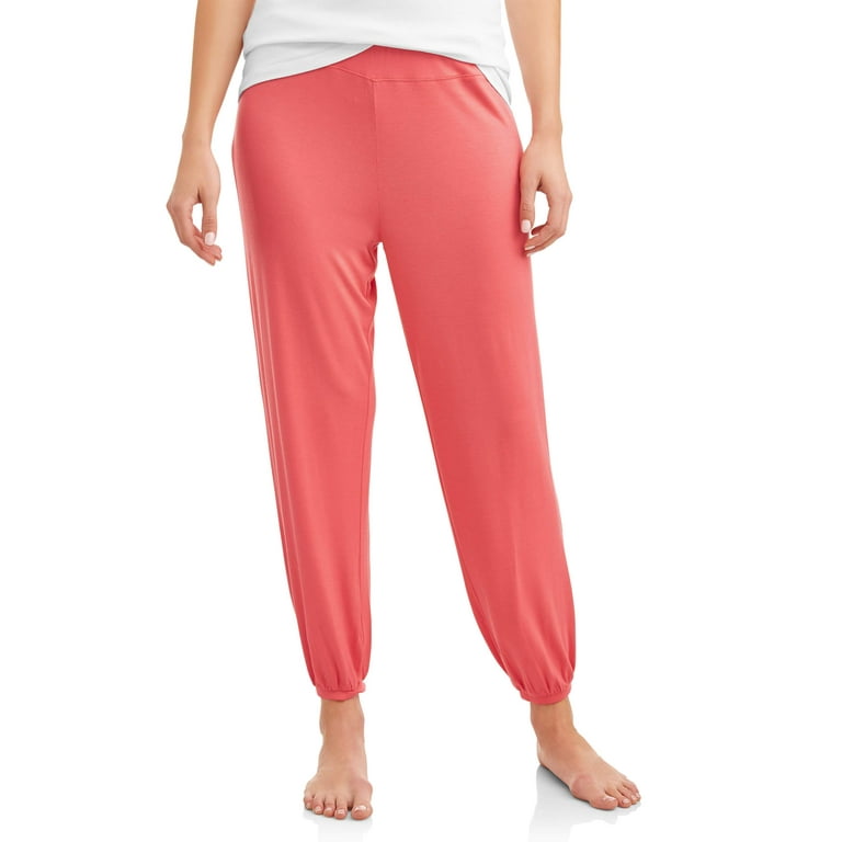 Secret Treasures Essentials Women s and Women s Plus Elastic Band Sleep Pant Walmart