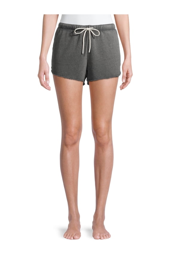 Relaxed Fit Mid Rise Shorty Short (Women's or Women's Plus), 1 Count, 1 Pack