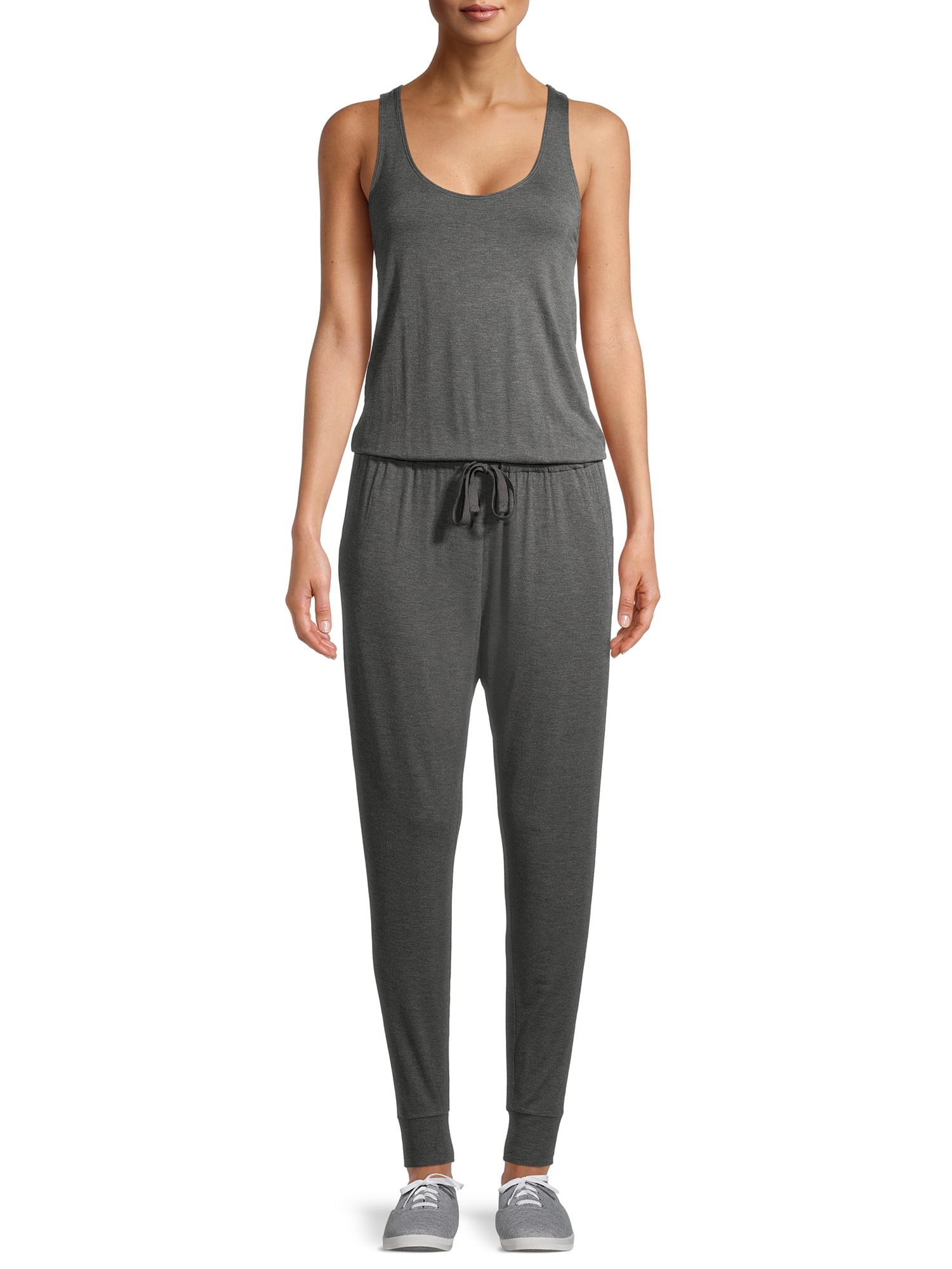 Cutout Scoop Neck Sleeveless Jumpsuit