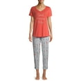 thumbnail image 1 of Secret Treasures Short Sleeve Top and Capris Sleep Set (Women's and Women's Plus), 1 of 7