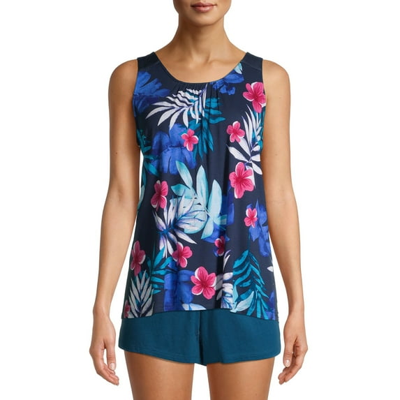 Secret Treasures Sleeveless Scoop Neck Pajamas Top (Women's or Women's Plus) 1 Pack