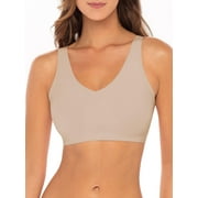 Secret Treasures Wire-Free Bonded V-Neck Bra with Removeable Pads, Sizes S-XXL