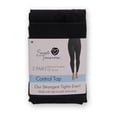 thumbnail image 1 of Secret Treasures Women's Blackout Footless Tight, 2 Pair, 1 of 3