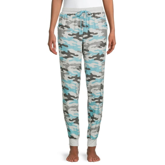 Secret Treasures Women's Camo Flannel Joggers