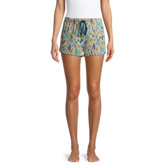 Secret Treasures Women's Cheetah Sleep Shorts
