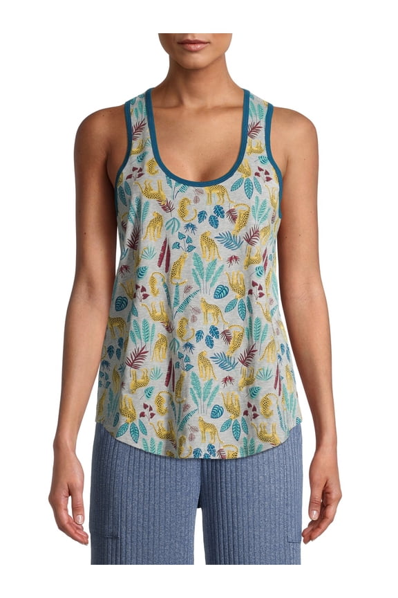 Women's Cheetah Sleep Tank