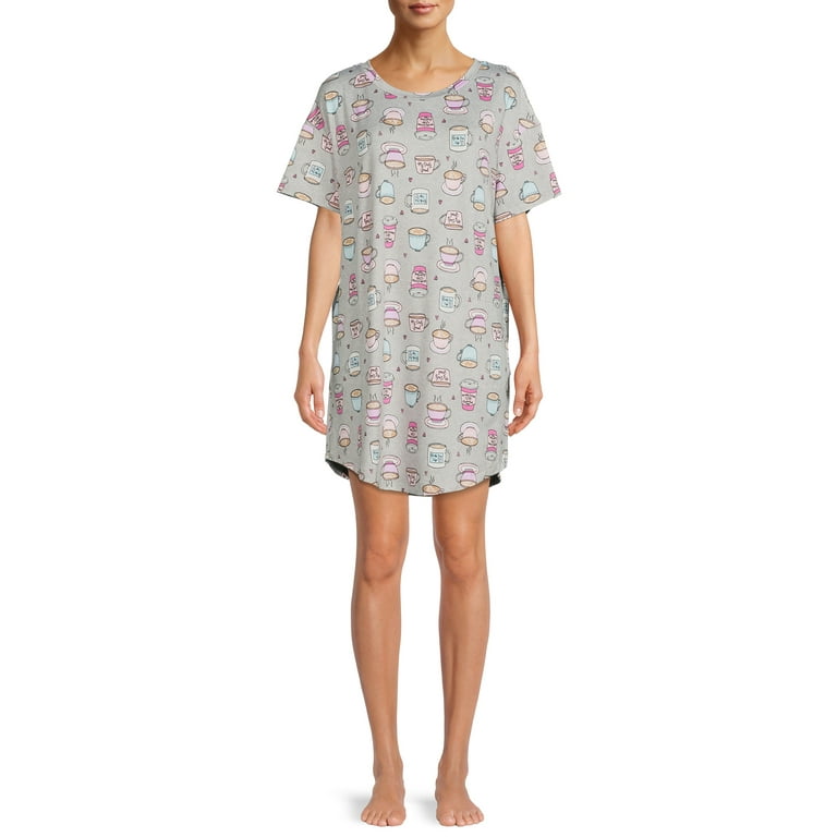 Secret Treasures Women s Coffee Sleepshirt Walmart