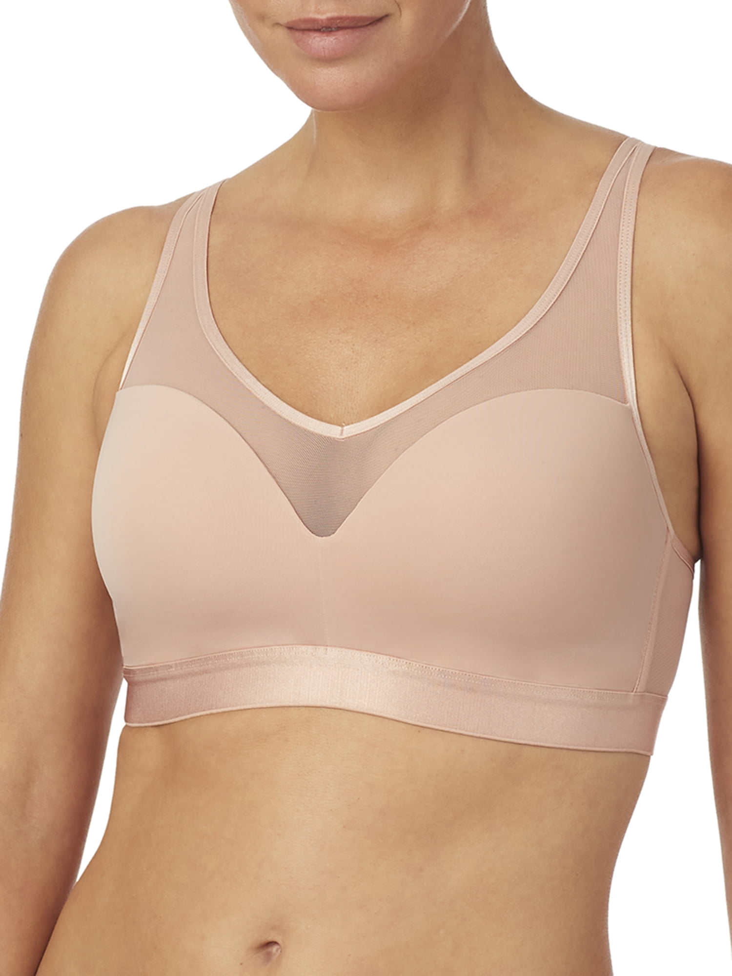 Secret Treasures Women's Cooling Wirefree Bra with Mesh 