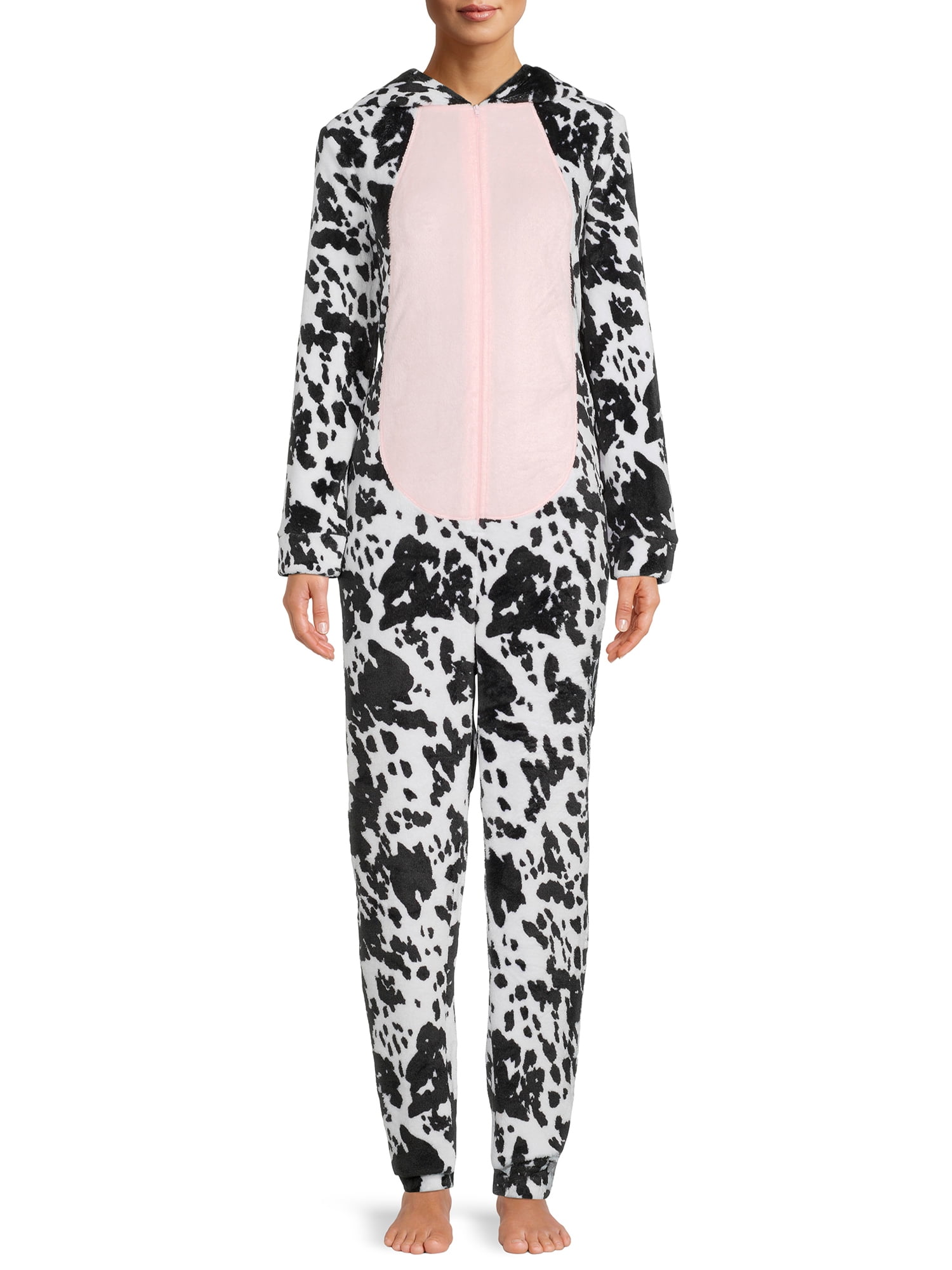 Secret Treasures Women's Cow One-Piece Union Suit 