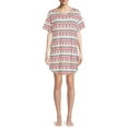 thumbnail image 1 of Secret Treasures Women's Fairisle Sleep Shirt, 1 of 5