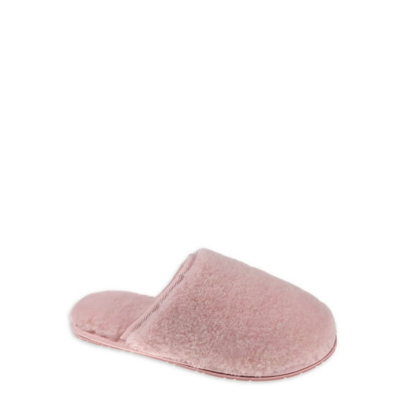 Secret Treasures Women's Fluffy Scuff Slippers